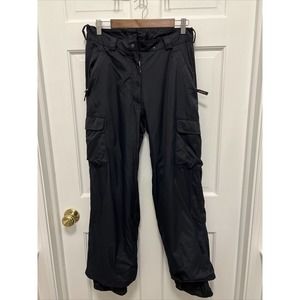 Obermeyer Women's Snowboard Ski Snow Pants Size 8 Black Basic Pant
